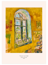 Van Gogh Window in the Studio - Art Print